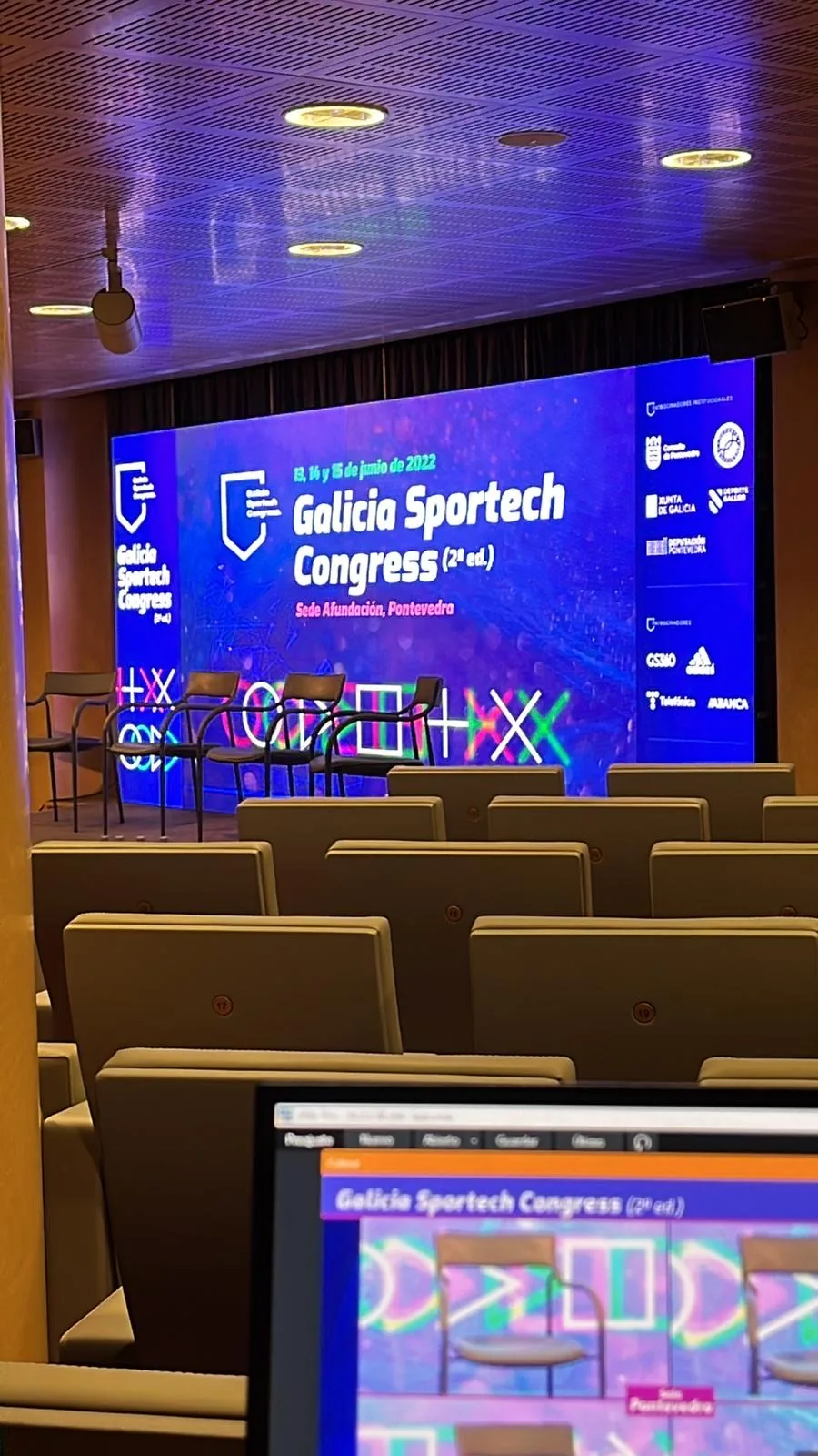 Pantalla LED para evento deportivo en exteriores