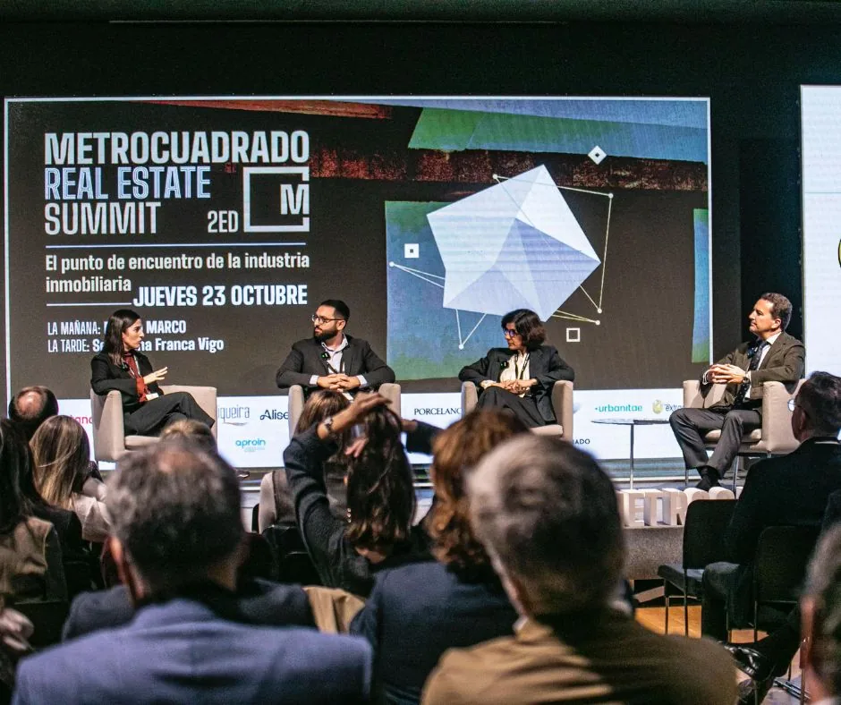Metrocuadrado Real Estate Summit en Vigo: pantalla LED y producción integral